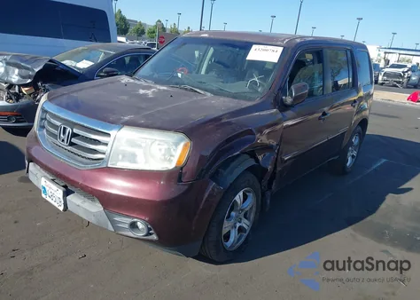 2013 Honda Pilot Ex-L z USA, uszkodzony, nr VIN 5FNYF3H54DB035957